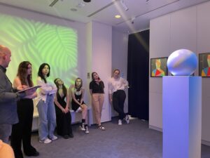 Studenci PJATK w siedzibie ERCO