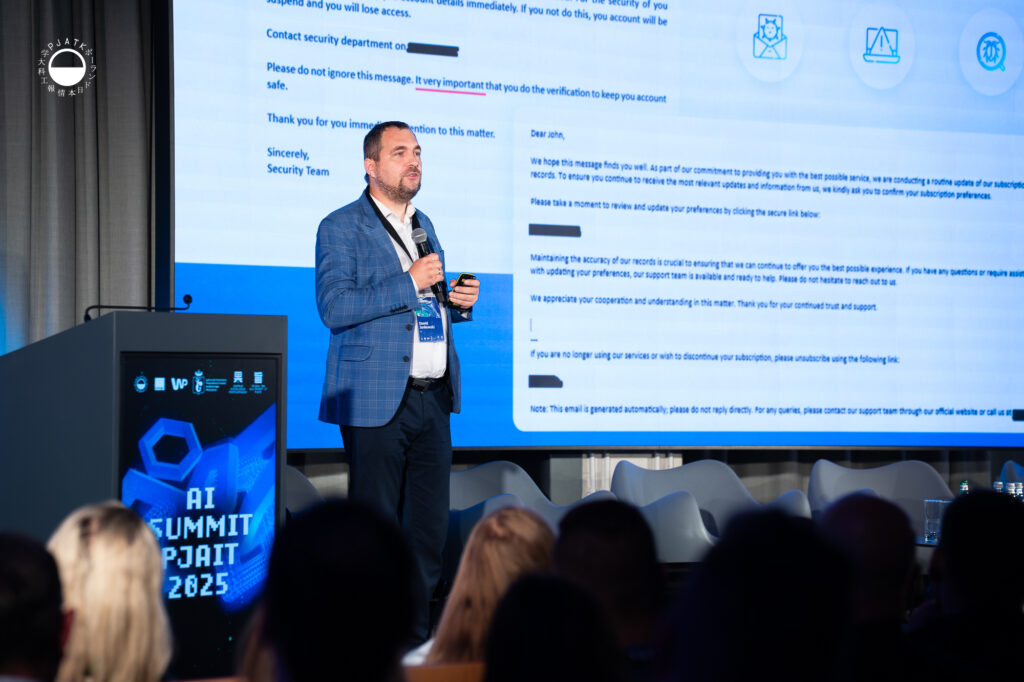 Dawid Jankowski na AI Summit PJAIT 2025