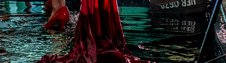 „La Fin”, instalacja performatywna Studia WACHOWICZ/FRET, Festiwal Filmowy Hommage à Kieslowski, Sokołowsko, fot. Kazimierz Ździebło