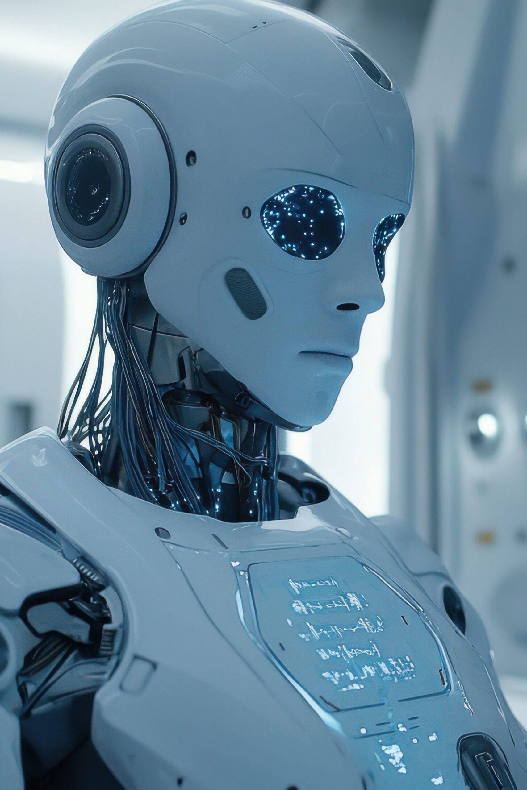 robot sztucznej inteligencji 