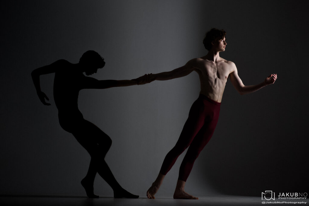 Mateusz i jego "brat bliźniak" Kajetan.