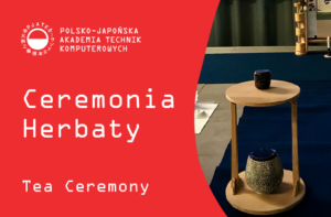 grafika z napisem "ceremonia herbaty"