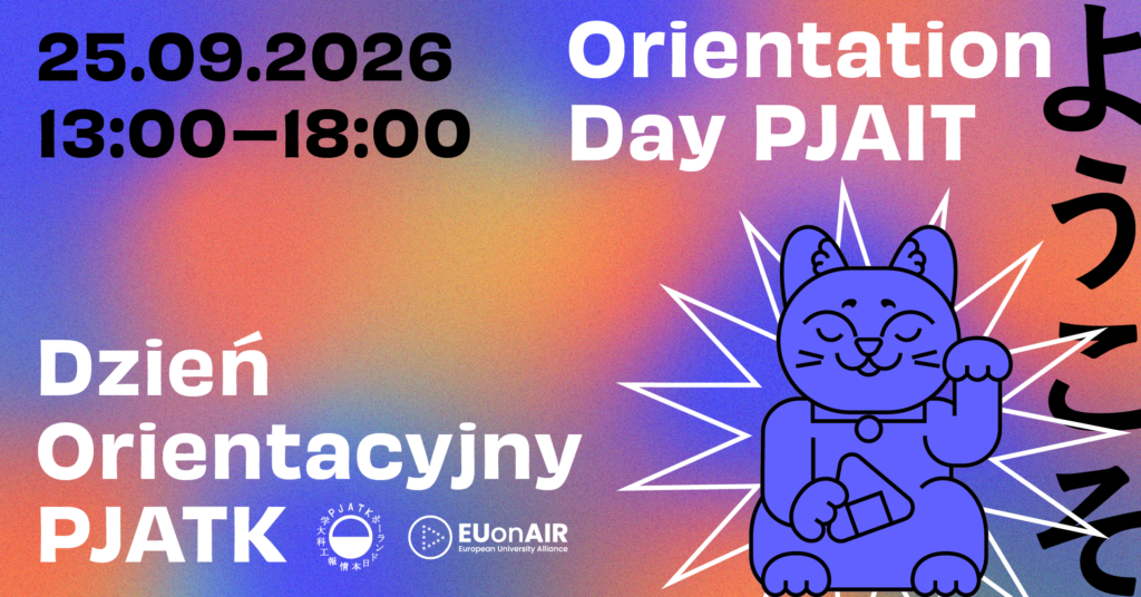 Dzień Orientacyjny PJATK 2026 odbędzie się 25 września w godz. 13:00–18:00